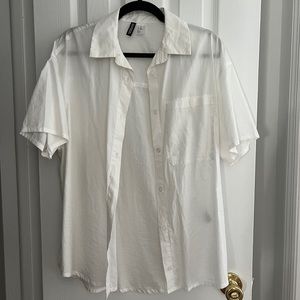 H&M Short Sleeve Button Down